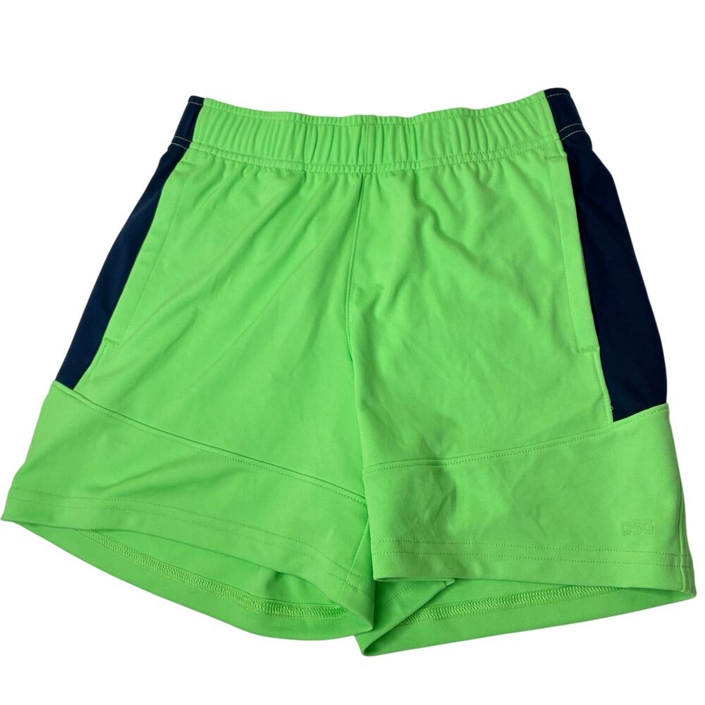 DSG Dick's Sporting Goods Green Navy Blue Athletic Shorts NWT Boys Small